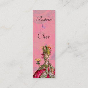 Mini Marie Antoinette Les Laisse Manger Carte de visite