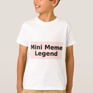 Mini Meme Legend Kinderen T-shirt