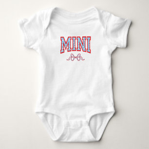Mini met stervulling Coquette University Romper