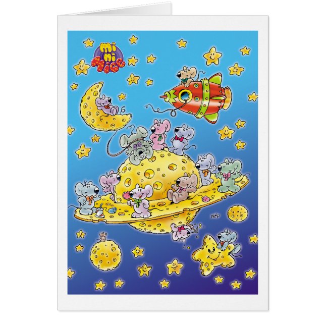 Mini Mice Lost in de ruimte (Voorkant)