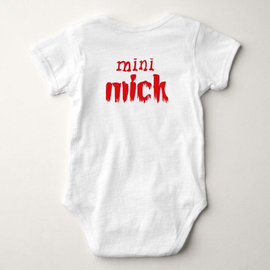 Mini Mick Kind Romper (Achterkant)