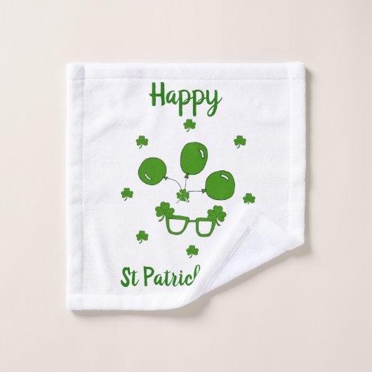 Mini Mignonne Bonne St Patrick Joyeuse Journée (Gant de toilette)