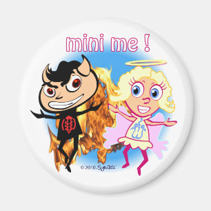 Mini mij! Naughty Boy en Nice Girl Magneet