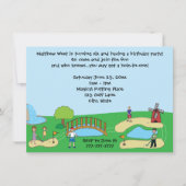 Mini / Miniature Golf Invitations d'anniversaire (Devant)