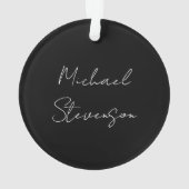 Mini minimaliste noir noir tendance (dos)