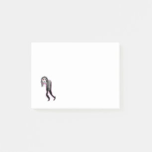 Mini-Miserable Goth Post-It Notes