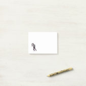 Mini-Miserable Goth Post-It Notes (Sur un bureau)