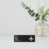 Mini Modèle de carte de visite d'avion (Debout devant)