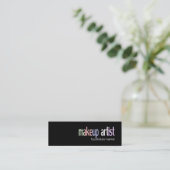 Mini Modèle de carte de visite de salon de (Debout devant)