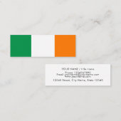 Mini Modèle de carte de visite personnalisée (Devant / Derrière)