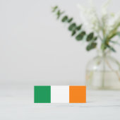 Mini Modèle de carte de visite personnalisée (Debout devant)