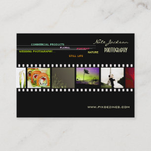 Mini modèle de photos de cartes de visite de