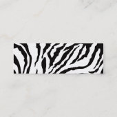 Mini Modèle maigre de carte de visite ** audacieux (Dos)