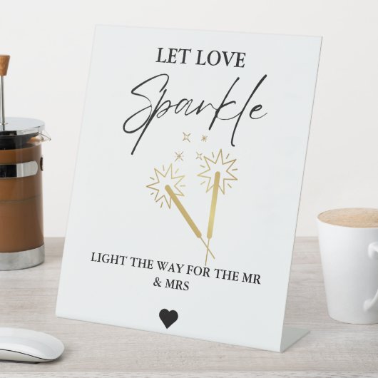 Mini moderne laissez l'amour lumineux signe Mariag (In SItu)