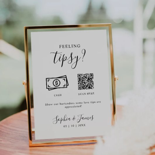 Mini-moderne sensation Tipsy Signe Tip Bartender