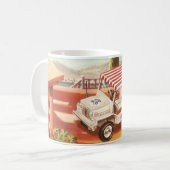Mini Moke Memories Koffiemok (Voorkant links)