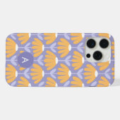 Mini Monogram Initial Heather Vintage Floral (Verso Horizontal)