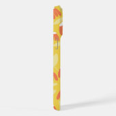 Mini Monogramme Initiale Motif Floral Jaune/Orange (Côté droit)