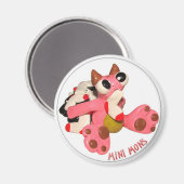 Mini Mons "Sock Monster" Magnet (Recto/Verso)