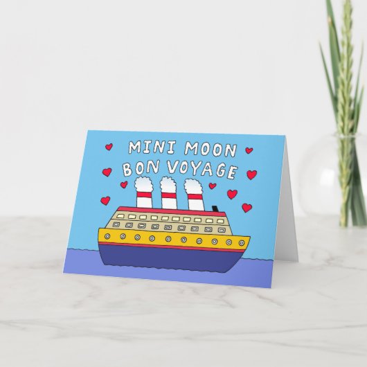 Mini Moon BonVoyage Kaart (Voorkant)