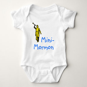 Mini-Mormon, baby, lds, mormon, lds giften Romper