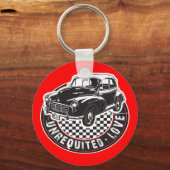 Mini Morris Sleutelhanger (Voorkant)