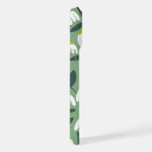 Mini motif floral Monogramme vert sauge (Côté droit)
