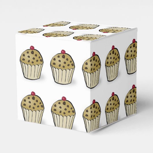Mini Muffins Bedankdoosjes (Voorkant Zijde)