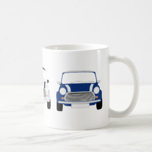 Mini Mug classique rouge, blanc et bleu