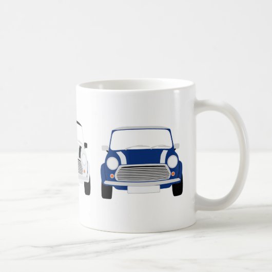 Mini Mug classique rouge, blanc et bleu (Droite)