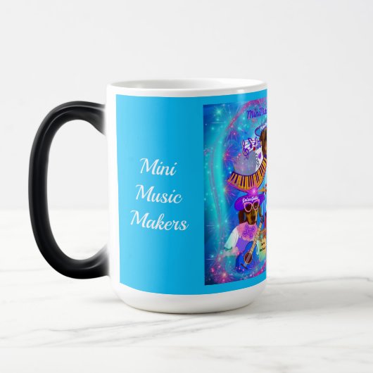 Mini Musique Café Mug (Gauche)