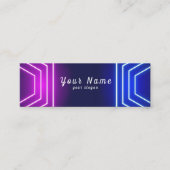 Mini Neon Vibrant - Stand Out Carte de visite (Devant)