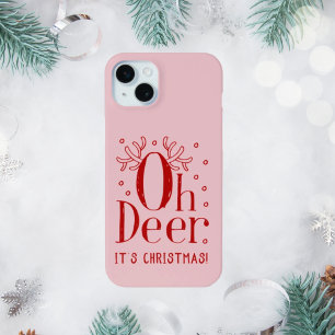 Mini Noël Oh cerf iPhone 15 plus coque