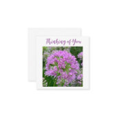 Mini Notes "Thinking of You" Notitiekaartje (Voorkant / Achterkant in situ)