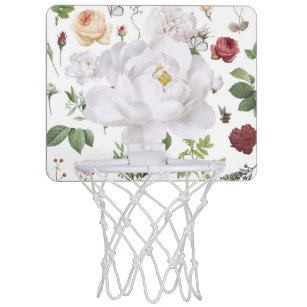 Mini-panier De Basket Florales fraîches