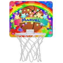 Mini plateau de basket avec Rainbow HAMbyWG