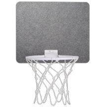 panier de basketball mini Rustique Noir