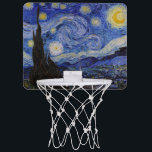 Mini-panier De Basket Vincent Van Gogh - La nuit étoilée<br><div class="desc">The Starry Night / La nuit etoilee - Vincent Van Gogh en 1889</div>
