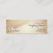 Mini Papier d'emballage a imprimé carte de visite d'âme (Dos)