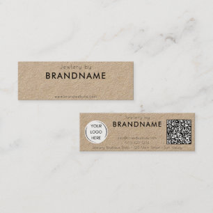 Mini Papier naturel Premium Kraft, Carte de visite de c