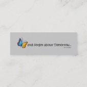 Mini Papillons - carte de visite (Dos)