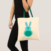 Mini Pâques Bunny Aqua Sac fourre - tout de bonbon (Devant (produit))