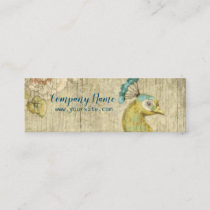 Mini Peacock - Prix, Carte de visite
