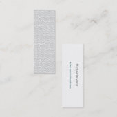 Mini PEBBLES Slim Carte de visite (Devant / Derrière)