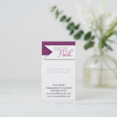 Mini Pedicure Pack Visitekaartje (Staand voorkant)