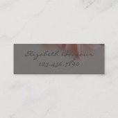 Mini Pétales ~ Carte de visite (Dos)