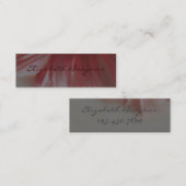 Mini Pétales ~ Carte de visite (Devant / Derrière)