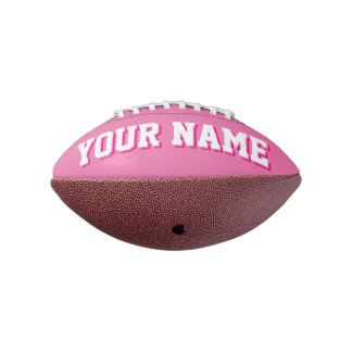 Mini  PINK EN WHITE persoonlijk Football