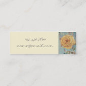 Mini Plantes ~ Carte de visite Slim (Dos)