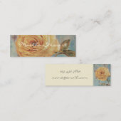 Mini Plantes ~ Carte de visite Slim (Devant / Derrière)